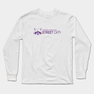 street cats_raccoon2 Long Sleeve T-Shirt